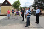 i - feierliche Straßeneinweihung in Lützschena i - feierliche Straßeneinweihung in Lützschena