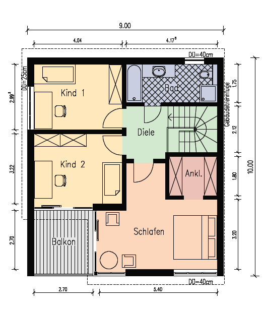 Doppelhaus/ Zweifamilienhaus VISION 115