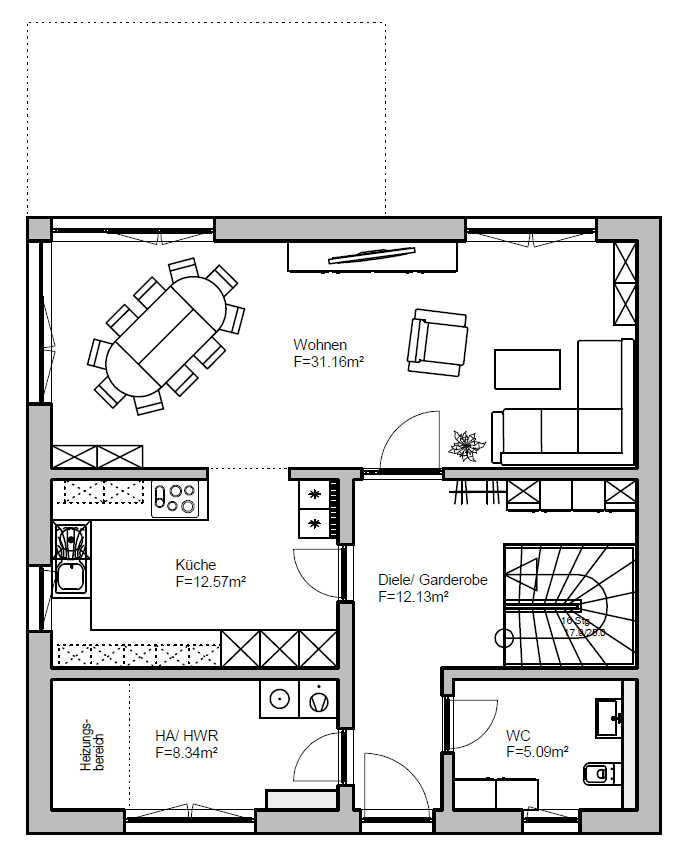Doppelhaus/ Zweifamilienhaus individuelle Planungen