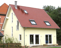 EFH im Auerbachs Hof - Hausbau Fertigteil  - STIMMO Hausbau Sachsen