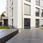 wunderschöne, ruhige und helle 4-Raumwohnung mit Gartenteil im Neubau in Holzhausen - Außenansicht wunderschöne, ruhige und helle 4-Raumwohnung mit Gartenteil im Neubau in Holzhausen -