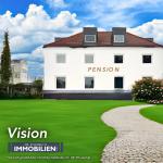 Gewerbeimmobilie (geeignet für AirBNB) mit 2500 m² Grundstück in Böhlitz-Ehrenberg - Vision Gewerbeimmobilie (geeignet für AirBNB) mit 2500 m² Grundstück in Böhlitz-Ehrenberg -